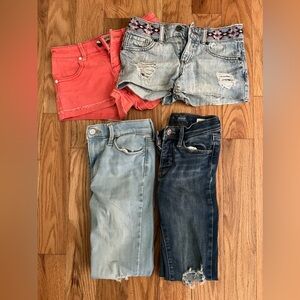 Girls Jeans & Shorts Lot-size 8